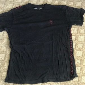 Affliction Men’s Black Distressed T-shirt